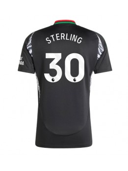 Arsenal Raheem Sterling #30 Replika Borta Kläder 2024-25 Kortärmad